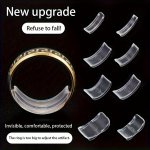 8PCS Ring Size Adjuster Set - Easy Fit For Loose Rings Sizing Pads Durable & Reusable Jewelry Tightener Kit
