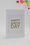Happy Birthday Gift Card 12CM X 8CM