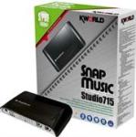 Kworld Snapmusic Studio 715 For Creating Your Own Podcasting Show And Convert You Old Lp tape To Cd-r Media Retail Box 1 Year Li