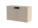 Server Unit 2 Door 5 Drawer