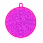 Killer Deals Sample Multi-functional Silica Gel Dishcloth - Purple - Best Bargains Online