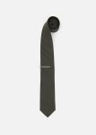 Textured Tie & Tie Bar Set