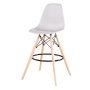 Gof Furniture - Kim High Counter Kitchen Bar Stool White