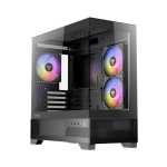 Antec CX500M Argb Gaming Chassis M-atx Itx Type-c - Black Marketplace Brits Bros