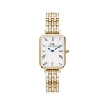 Quadro Roman Numerals 5-LINK Gold 20X26MM Watch