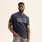 Polo Mens Logo Transfer S S Tee Navy