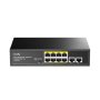 Cudy 10-PORT 10/100MBPS|2 X Gigabit|unmanaged Poe+ SWITCH|120W