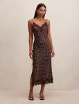 Jess Lace Trim Midi Dress - 18 Jaya Spot