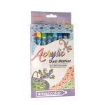 4AKID Acrylic Dual Markers 8PC - Blues