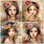 Tear Resistant Deco Print Mixed Media Spring
