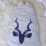 Baby Safe Sleeping Bag Navy Buck
