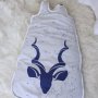 Baby Safe Sleeping Bag Navy Buck