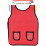 Super Art Red Kids Apron 50 X 36CM