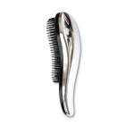 S-shaped Big Detangler Metallic Brush in Sliver