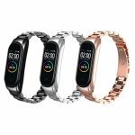 XiaoMi Killer Deals 3-LINKS Stainless Steel Strap For Band 5 6 7 Amazfit 5 - Best Bargains Online