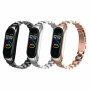 XiaoMi Killer Deals 3-LINKS Stainless Steel Strap For Band 5/6/7 Amazfit 5 - Best Bargains Online