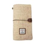 Tailormap Harris Tweed Travel Journal Soft Cover Travelers Notebook - 8.7" X 5.0" Refillable With One Blank Inserts Standard Siz