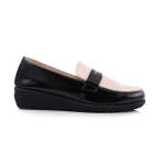 Lotar Black beige - Black beige 43 Leather