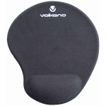 Volkano Comfort Series Gel Wristguard Mousepad - Black VK-20009-BK