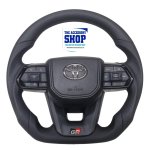 Steering Wheel Leather Toyota Land Cruiser Hiluxand Fortuner LC300 Gr