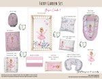 Cot Duvet Bedding Fairy Garden Set