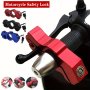 1PC Bike Motorcycle Lock - Heavy Duty Anti-theft Grip Lock - Throttle And Handlebar Security - Lock Front Brake And Clutch For Bike/ Motorcycle