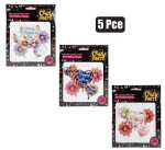 Balloons Helium Mday Bouquet 5PC F-04 Marketplace Brits Bros
