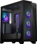 MSI Mpg Gungnir 300R Airflow Mid-tower Gaming Chassis Black - With Tempered Glass Side Panel