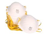 Dust Mask Yellow Elastic- FFP2 - Pack Of 20