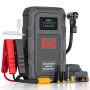 Hpbs 6000A Jump Starter With Air Compressor Portable Car Battery Jump Starter With 150 Psi Tire Inflator For Up To 10.0L Gas And 8.0L Diesel Engines