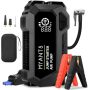 Jump Starter With Air Compressor 4000A Jump Starter Battery Pack With Tire Inflator 12V Portable Car Battery Starter With LED Light&quick-charge For