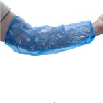 Blue Plastic P.e. Sleeve Protectors