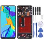 Lcd Screen And Digitizer Full Assembly With Frame For Huawei P30 Pro Black