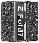 Cute Bling Sparkly Phone Case Compatible With Samsung Galaxy Z Fold 7