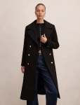Mila Military Coat - 16 Black