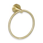 - Brushed Gold Towel Ring