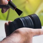 2-IN-1 Lens Cleaning Pen For Camera Black