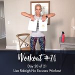 21 Day No Excuses Workout Programme Day 20