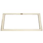 Window Frame 1 Panel White 117 54CM