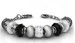 DESTINY Charm Bracelet Embellished With Swarovski Crystals -available In 3 Colours - Pink