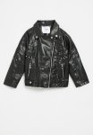 PoP Candy Faux Leather Jacket- Black