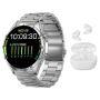 All-in-one Fitness Smart Watch +premium Bluetooth Earphones