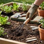 3-PIECE MINI Garden Rake Set For Potted Plants And Seedlings