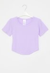 PoP Candy Curved Hem Tee-purple
