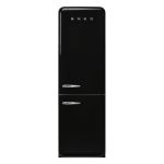 Smeg FAB32RBL6 60CM 50’S Style Total No Frost Fridge Freezer Right-hand Hinge – Glossy Black