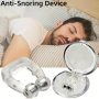 1PC Magnetic Anti-snoring Nose Clip Improve Sleep Quality & Easily Breathe At Night With A Compact Device & Case