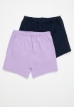PoP Candy 2 Pack Shorts-navy & Lilac