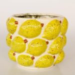 Ceramic Yellow Lemon Vase – 20X24CM