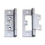 Hinge Flush sinkless Galvanised 100MM