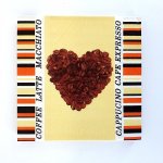 Serviettes Coffee Beans Heart - Factory Plaza